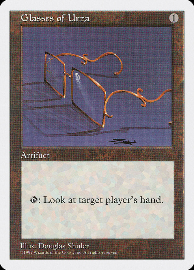 Glasses of Urza [Fifth Edition] - Magic: The Gathering - Card Brawlers | Quebec | Canada |