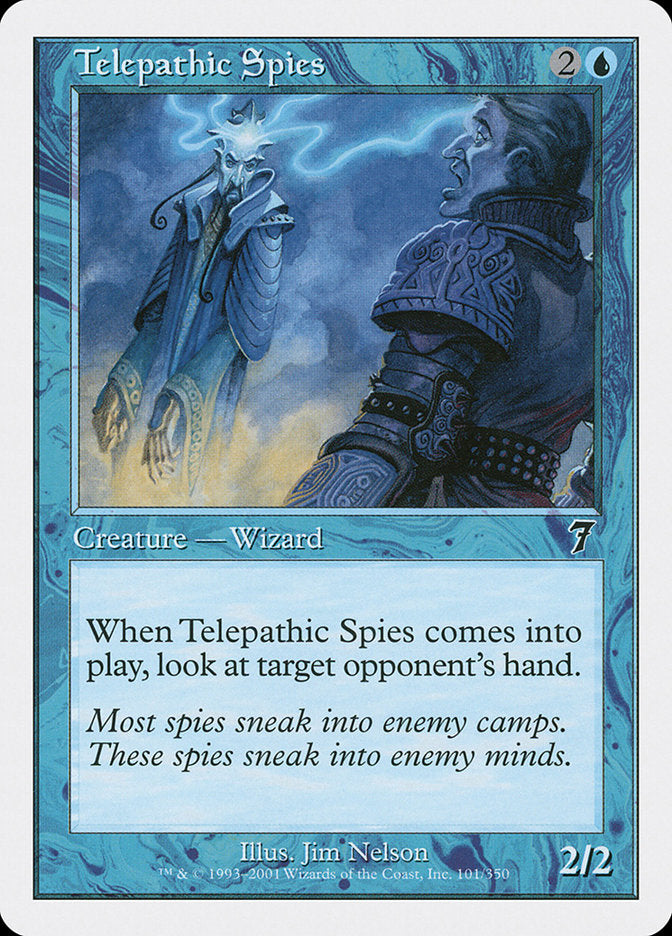 Telepathic Spies [Seventh Edition] - Magic: The Gathering - Card Brawlers | Quebec | Canada |
