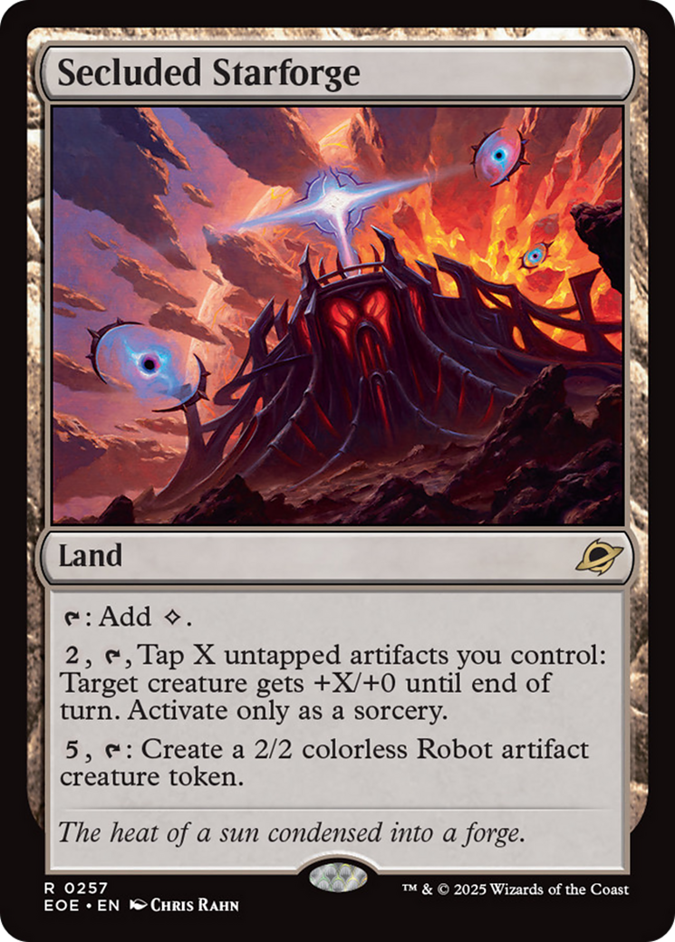 Secluded Starforge [Edge of Eternities] - Magic: The Gathering - Card Brawlers | Quebec | Canada |