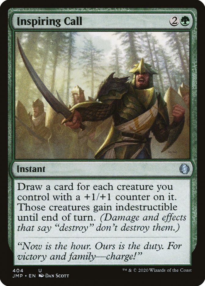 Inspiring Call [Jumpstart] - Magic: The Gathering - Card Brawlers | Quebec | Canada |