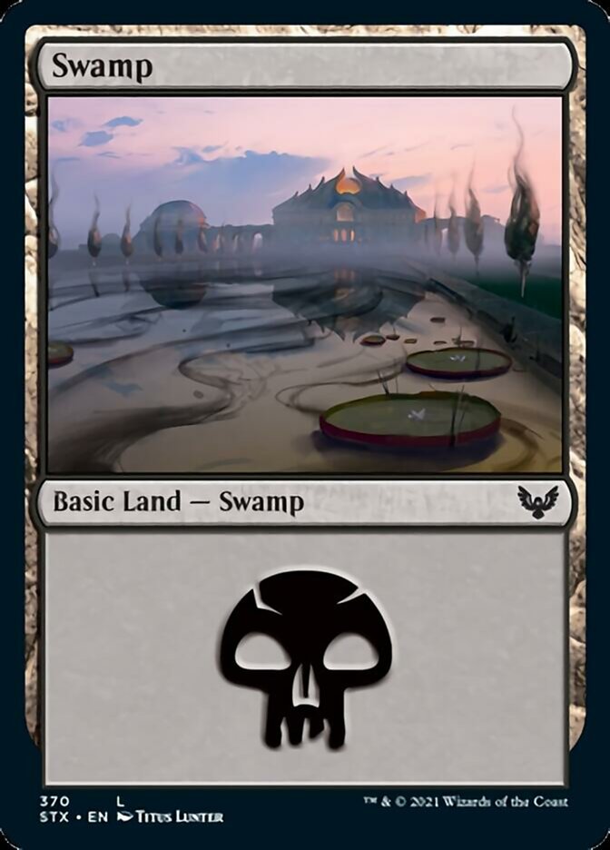 Swamp (370) [Strixhaven: School of Mages] - Magic: The Gathering - Card Brawlers | Quebec | Canada |