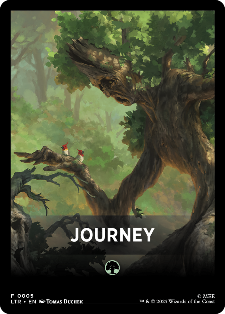 Journey Theme Card [The Lord of the Rings: Tales of Middle-Earth Tokens] - Magic: The Gathering - Card Brawlers | Quebec | Canada |