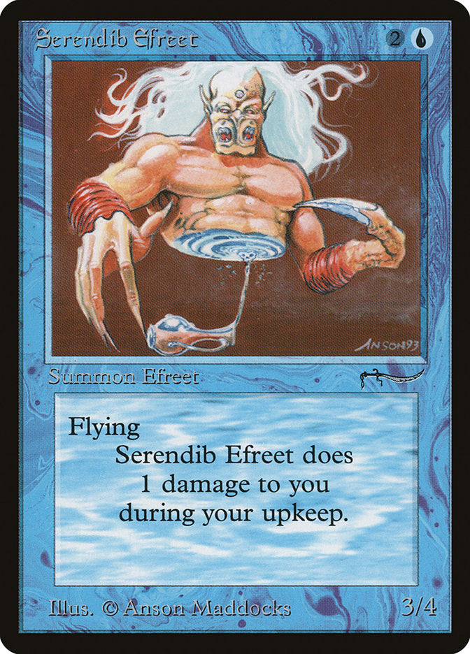 Serendib Efreet [Arabian Nights] - Magic: The Gathering - Card Brawlers | Quebec | Canada |