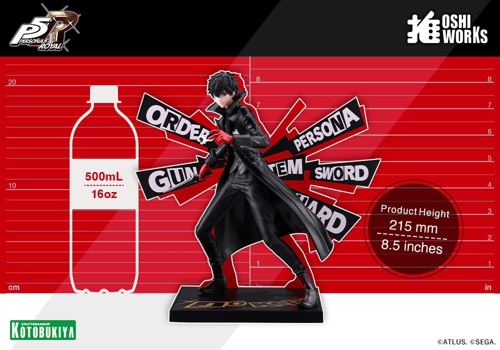Kotobukiya - Oshi Worls - Persona5 Royal - Joker - (PREORDER) February 28, 2027