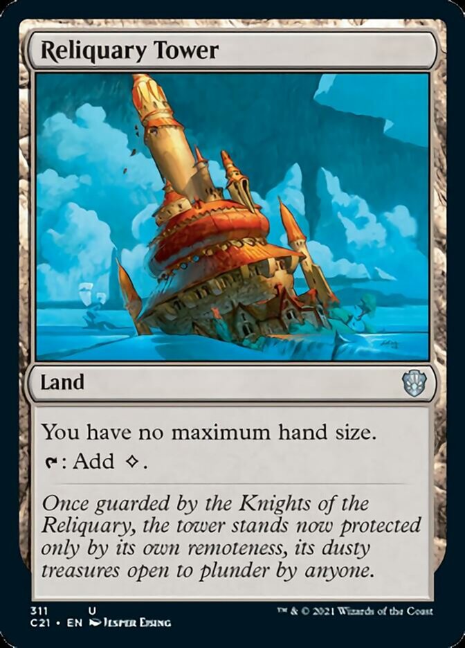 Reliquary Tower [Commander 2021] - Magic: The Gathering - Card Brawlers | Quebec | Canada |