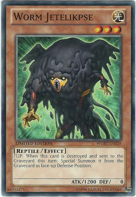 Worm Jetelikpse [WGRT-EN029] Common - Yu-Gi-Oh! - Card Brawlers | Quebec | Canada |