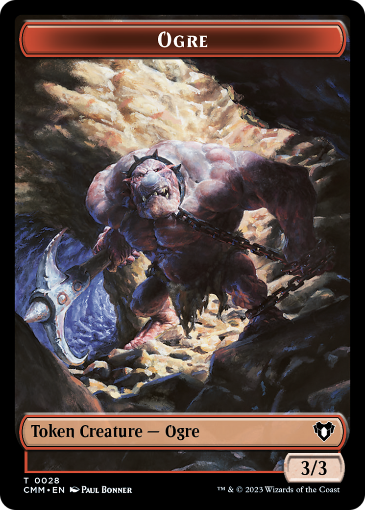 Ogre Token [Commander Masters Tokens] - Magic: The Gathering - Card Brawlers | Quebec | Canada |