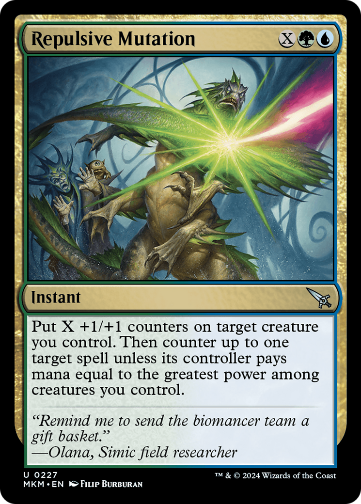 Repulsive Mutation [Murders at Karlov Manor] - Magic: The Gathering - Card Brawlers | Quebec | Canada |