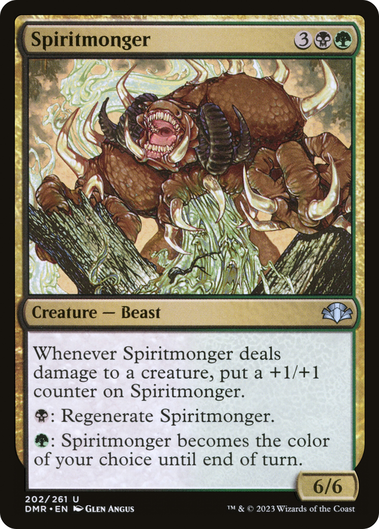 Spiritmonger [Dominaria Remastered] - Magic: The Gathering - Card Brawlers | Quebec | Canada |
