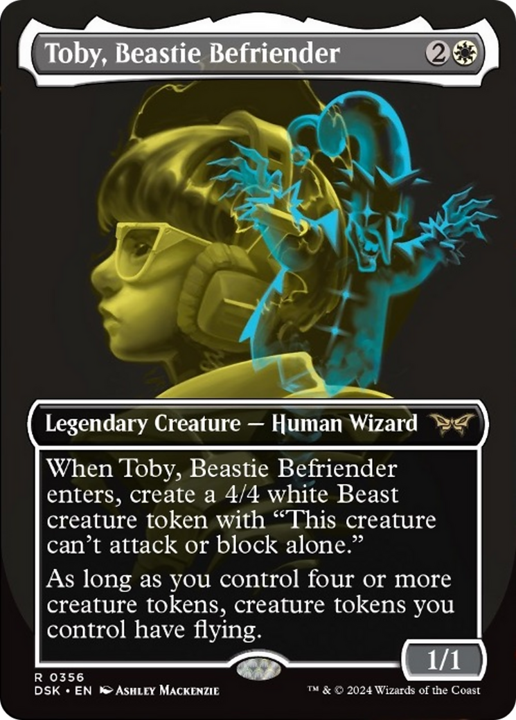 Toby, Beastie Befriender (Showcase) [Duskmourn: House of Horror] - Magic: The Gathering - Card Brawlers | Quebec | Canada |