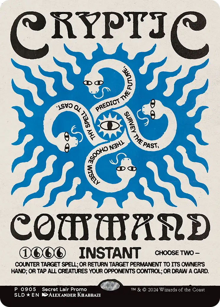 Cryptic Command (Rainbow Foil) [Secret Lair Drop Series] - Magic: The Gathering - Card Brawlers | Quebec | Canada |