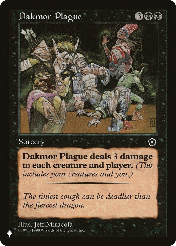 Dakmor Plague [The List] - Magic: The Gathering - Card Brawlers | Quebec | Canada |