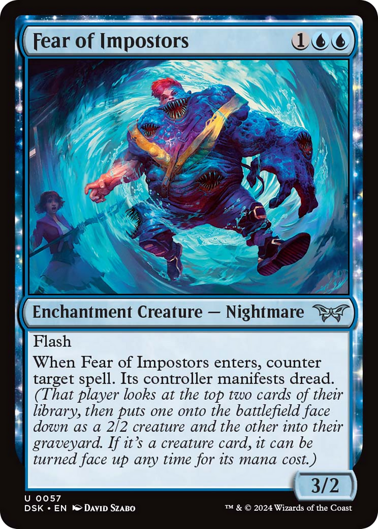 Fear of Impostors [Duskmourn: House of Horror] - Magic: The Gathering - Card Brawlers | Quebec | Canada |
