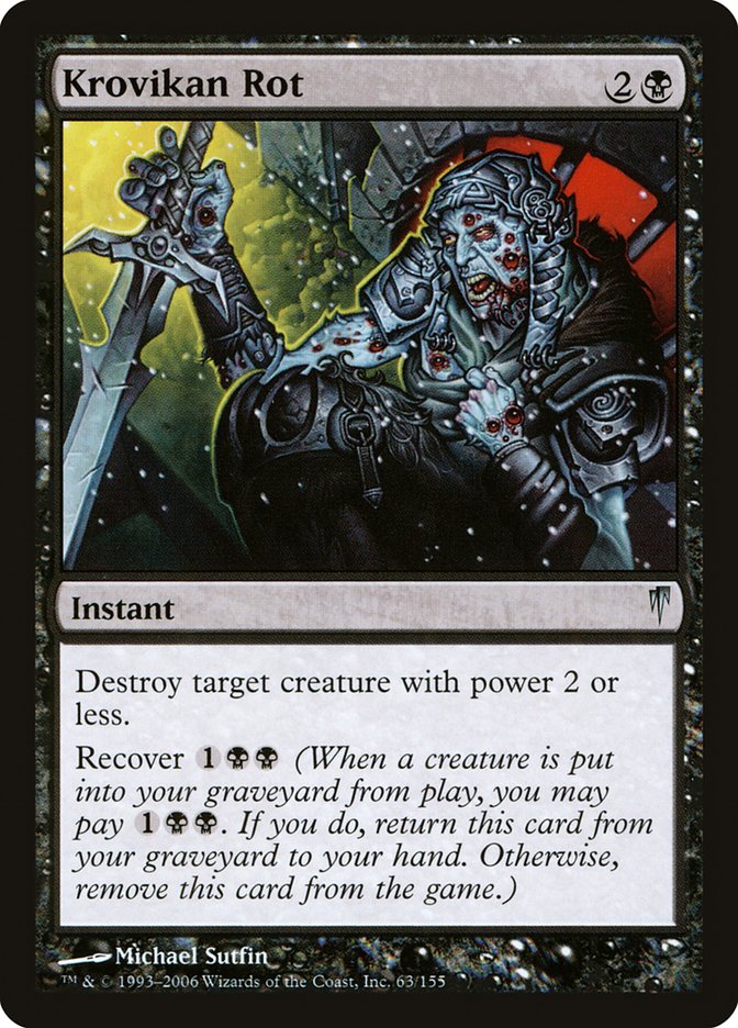 Krovikan Rot [Coldsnap] - Magic: The Gathering - Card Brawlers | Quebec | Canada |
