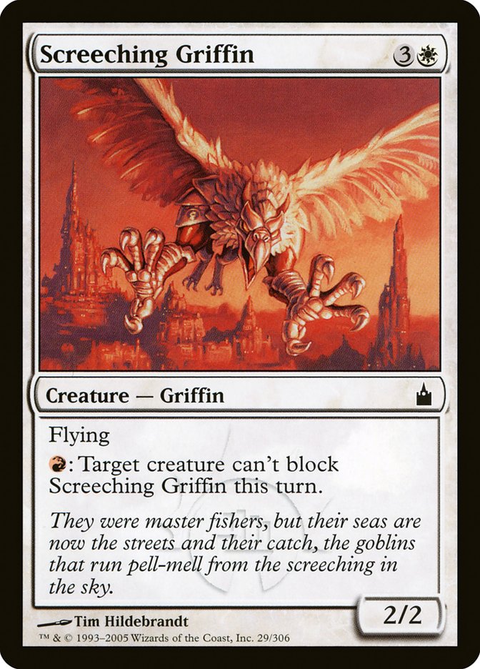 Screeching Griffin [Ravnica: City of Guilds] - Magic: The Gathering - Card Brawlers | Quebec | Canada |