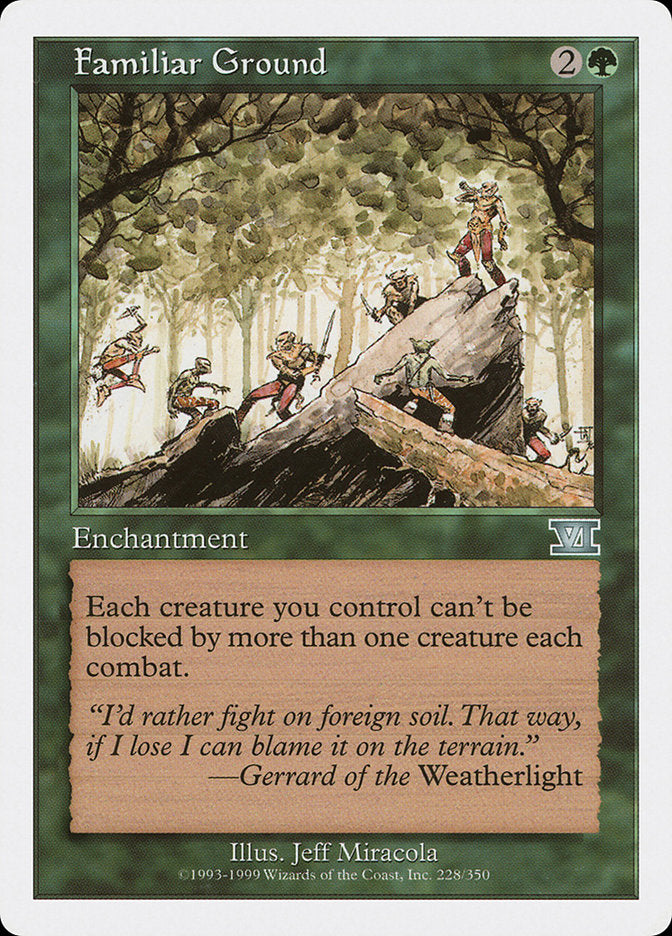 Familiar Ground [Classic Sixth Edition] - Magic: The Gathering - Card Brawlers | Quebec | Canada |