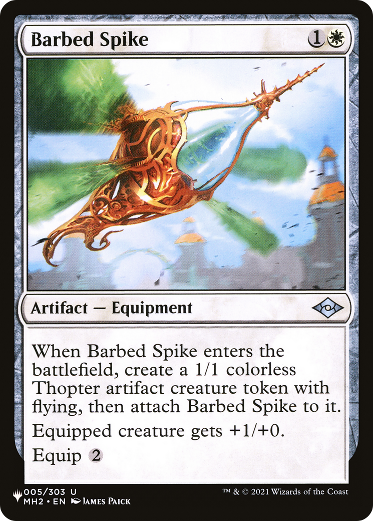 Barbed Spike [The List] - Magic: The Gathering - Card Brawlers | Quebec | Canada |