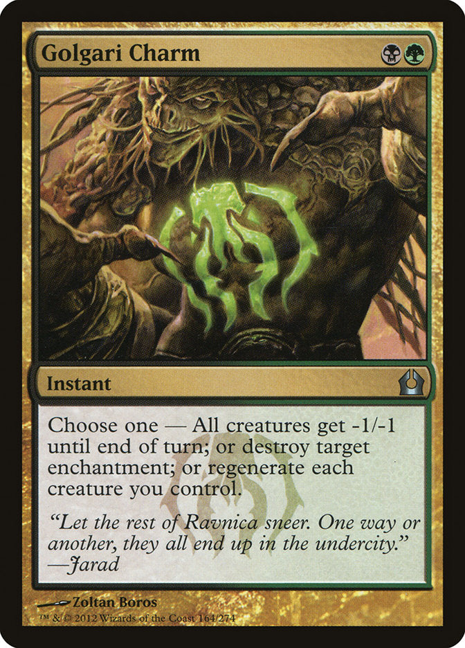 Golgari Charm [Return to Ravnica] - Magic: The Gathering - Card Brawlers | Quebec | Canada |