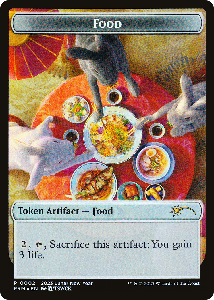 Food Token [Year of the Rabbit 2023] - Magic: The Gathering - Card Brawlers | Quebec | Canada |