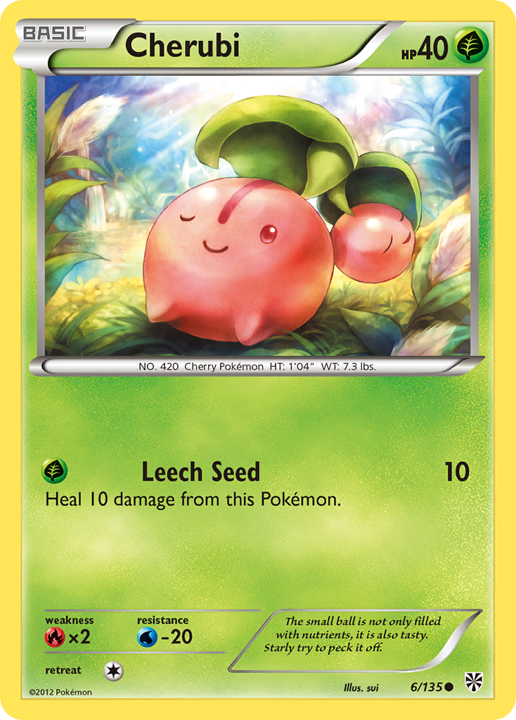 Cherubi (6/135) [Black & White: Plasma Storm] - Pokémon - Card Brawlers | Quebec | Canada |