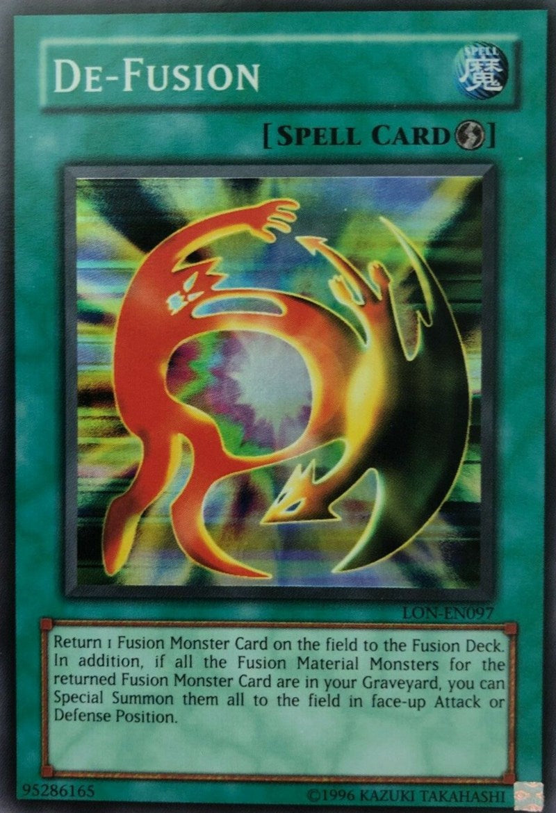 De-Fusion [LON-EN097] Super Rare - Yu-Gi-Oh! - Card Brawlers | Quebec | Canada |