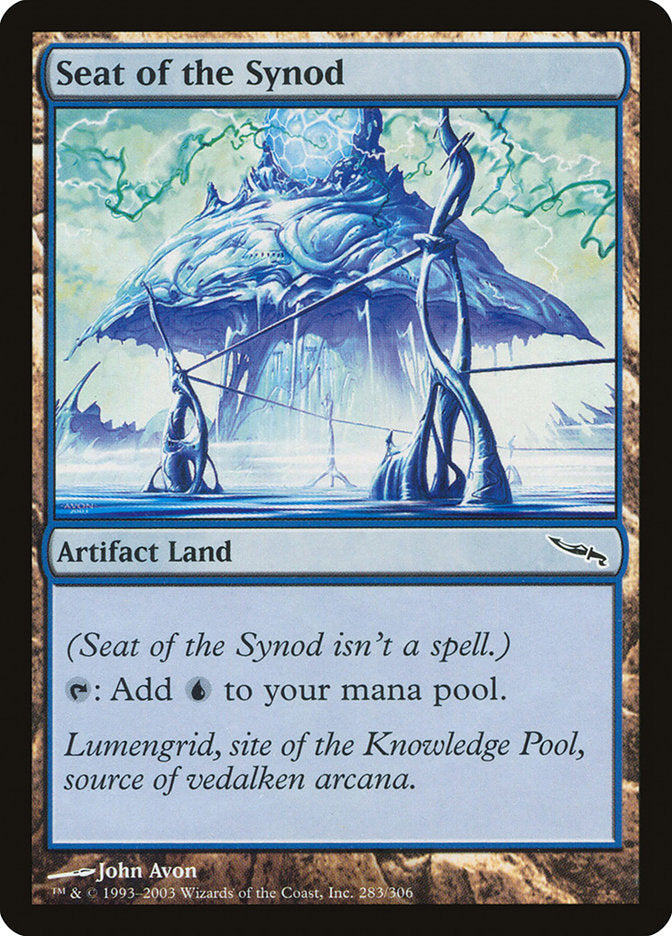 Seat of the Synod [Mirrodin] - Magic: The Gathering - Card Brawlers | Quebec | Canada |