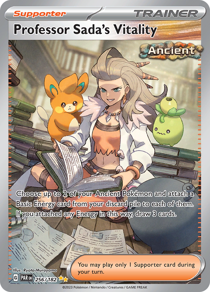 Professor Sada's Vitality (256/182) [Scarlet & Violet: Paradox Rift] - Pokémon - Card Brawlers | Quebec | Canada |