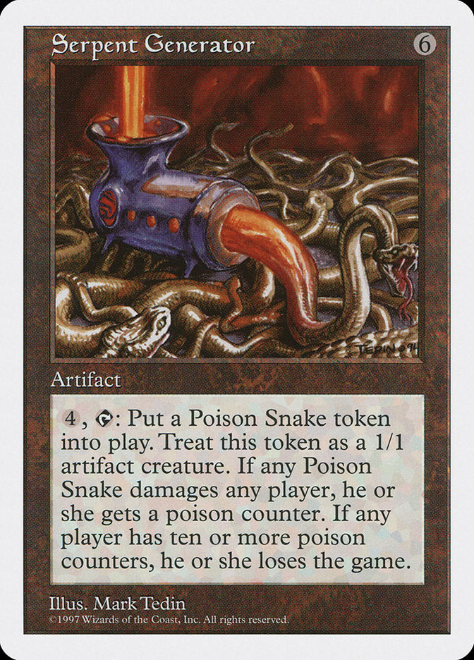Serpent Generator [Fifth Edition] - Magic: The Gathering - Card Brawlers | Quebec | Canada |