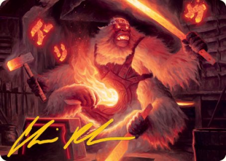 Kami of Industry Art Card (Gold-Stamped Signature) [Kamigawa: Neon Dynasty Art Series] - Magic: The Gathering - Card Brawlers | Quebec | Canada |