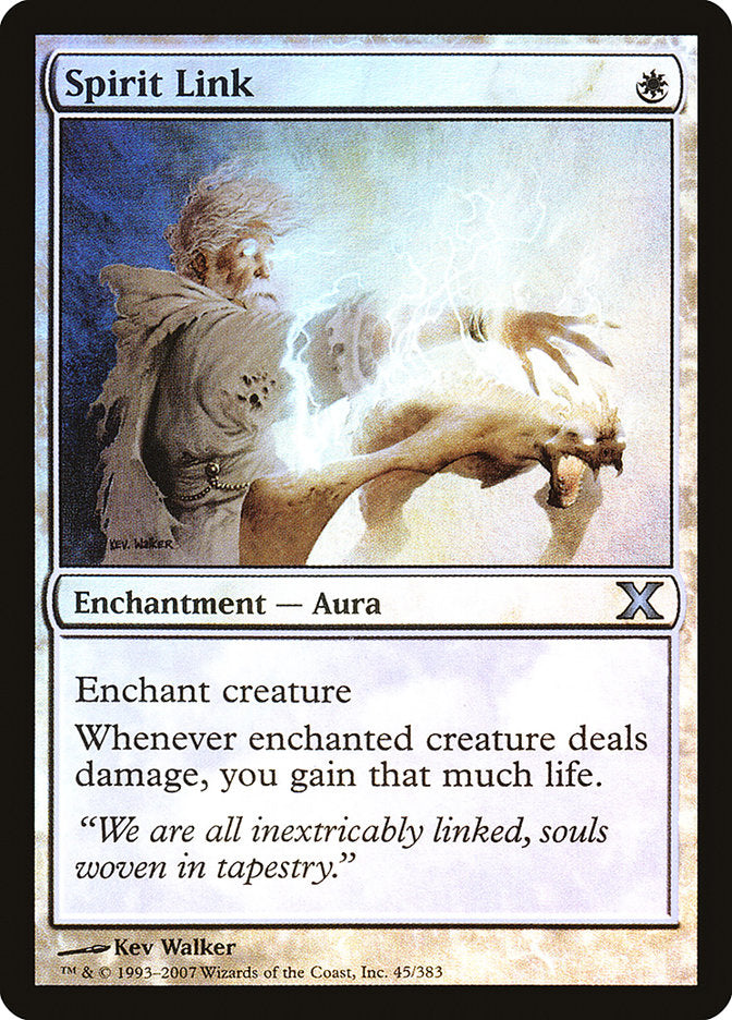 Spirit Link (Premium Foil) [Tenth Edition] - Magic: The Gathering - Card Brawlers | Quebec | Canada |