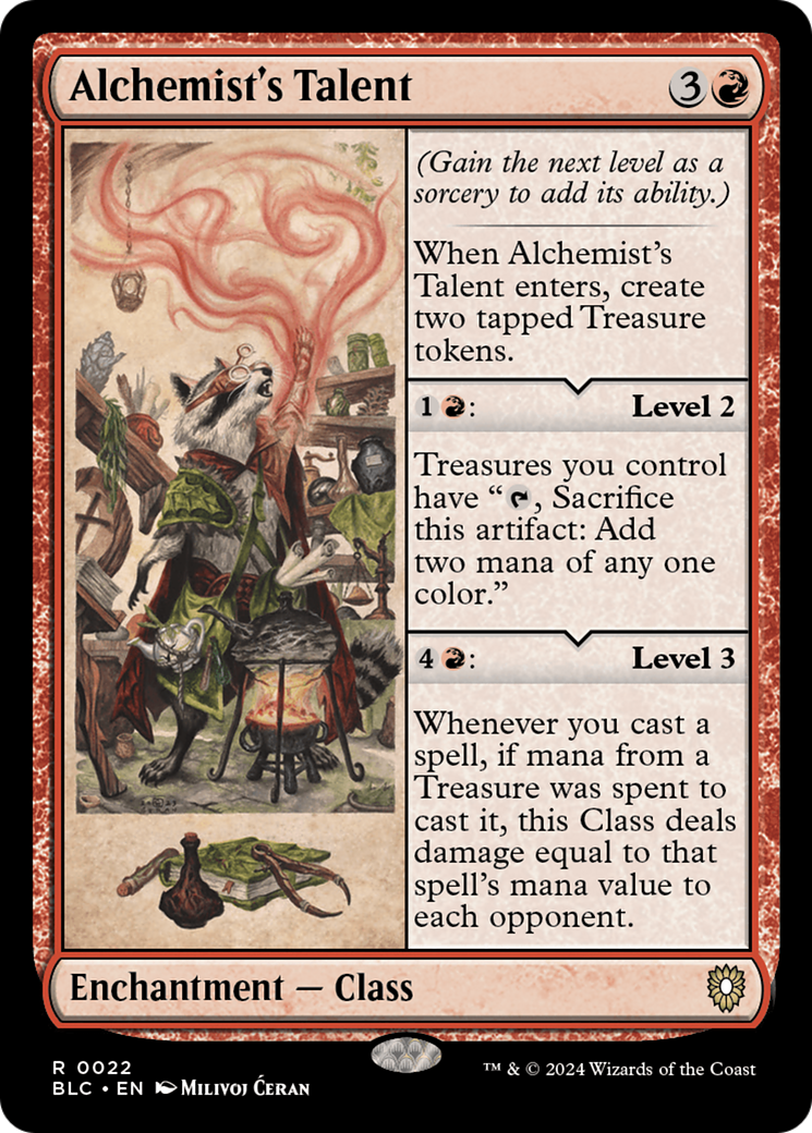 Alchemist's Talent [Bloomburrow Commander] - Magic: The Gathering - Card Brawlers | Quebec | Canada |