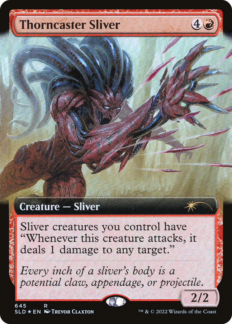 Thorncaster Sliver (Extended Art) [Secret Lair Drop Series] - Magic: The Gathering - Card Brawlers | Quebec | Canada |