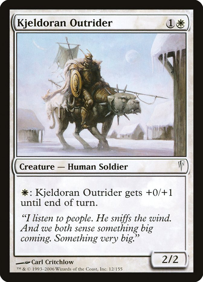 Kjeldoran Outrider [Coldsnap] - Magic: The Gathering - Card Brawlers | Quebec | Canada |