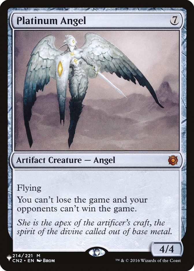 Platinum Angel [The List] - Magic: The Gathering - Card Brawlers | Quebec | Canada |