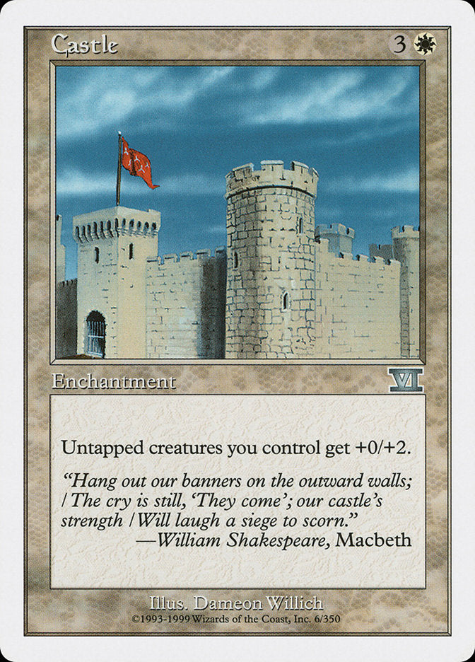 Castle [Classic Sixth Edition] - Magic: The Gathering - Card Brawlers | Quebec | Canada |