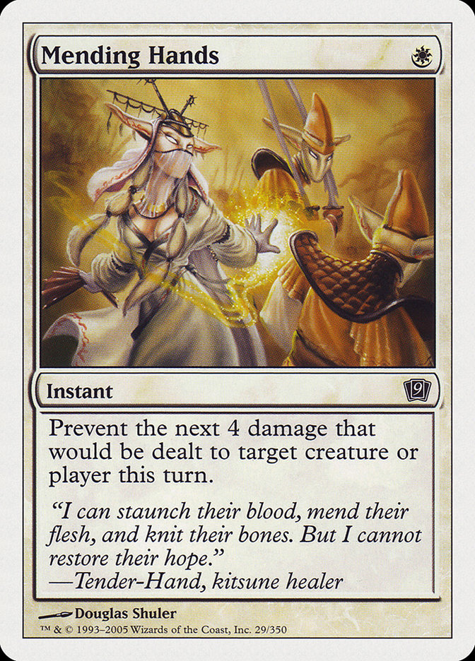 Mending Hands [Ninth Edition] - Magic: The Gathering - Card Brawlers | Quebec | Canada |