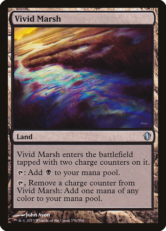 Vivid Marsh [Commander 2013] - Magic: The Gathering - Card Brawlers | Quebec | Canada |
