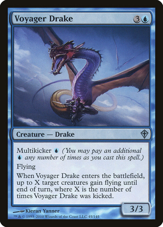 Voyager Drake [Worldwake] - Magic: The Gathering - Card Brawlers | Quebec | Canada |