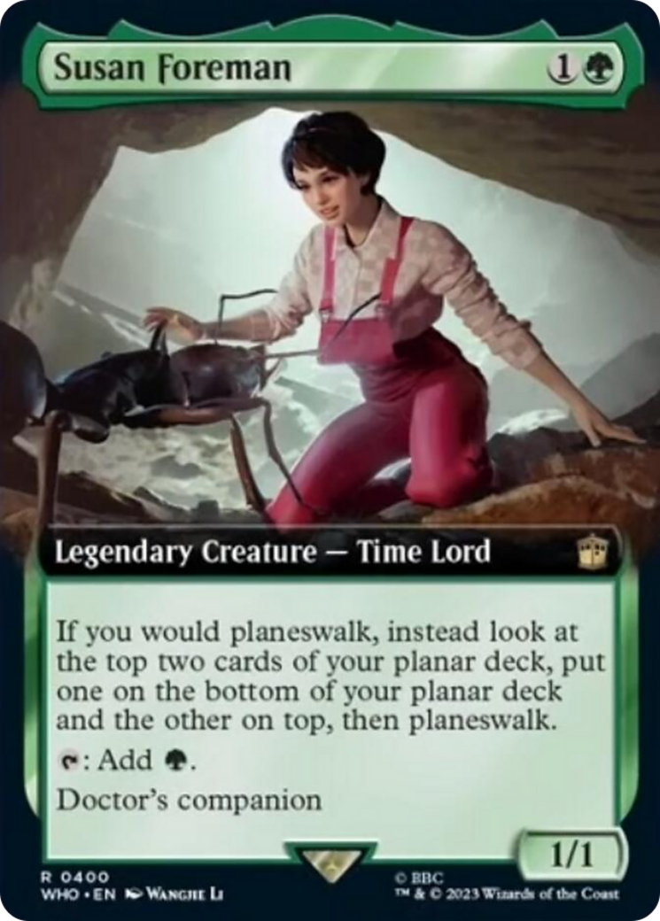 Susan Foreman (Extended Art) [Doctor Who] - Magic: The Gathering - Card Brawlers | Quebec | Canada |