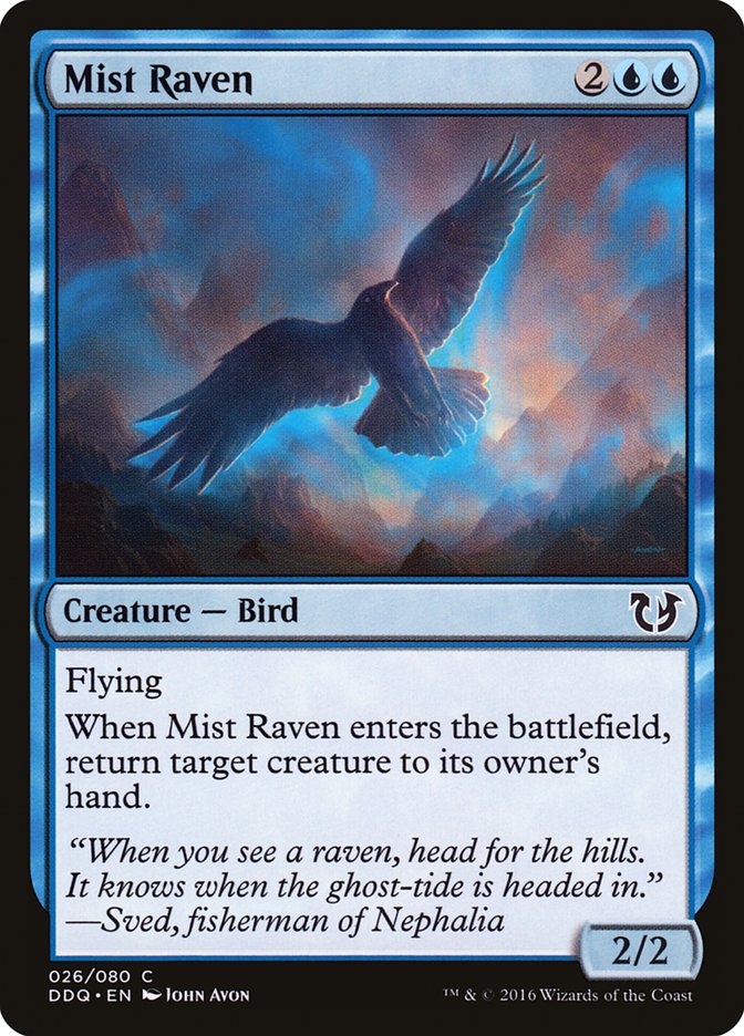 Mist Raven [Duel Decks: Blessed vs. Cursed] - Magic: The Gathering - Card Brawlers | Quebec | Canada |