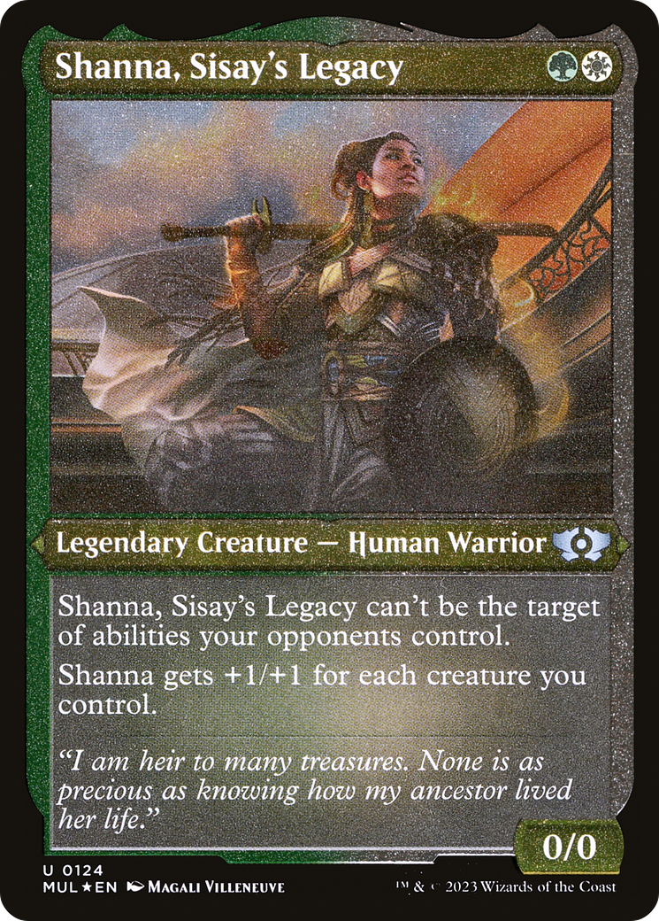 Shanna, Sisay's Legacy (Foil Etched) [Multiverse Legends] - Magic: The Gathering - Card Brawlers | Quebec | Canada |