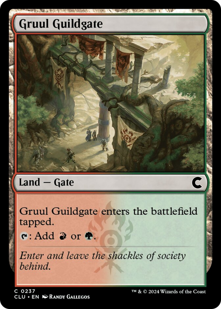 Gruul Guildgate [Ravnica: Clue Edition] - Magic: The Gathering - Card Brawlers | Quebec | Canada |