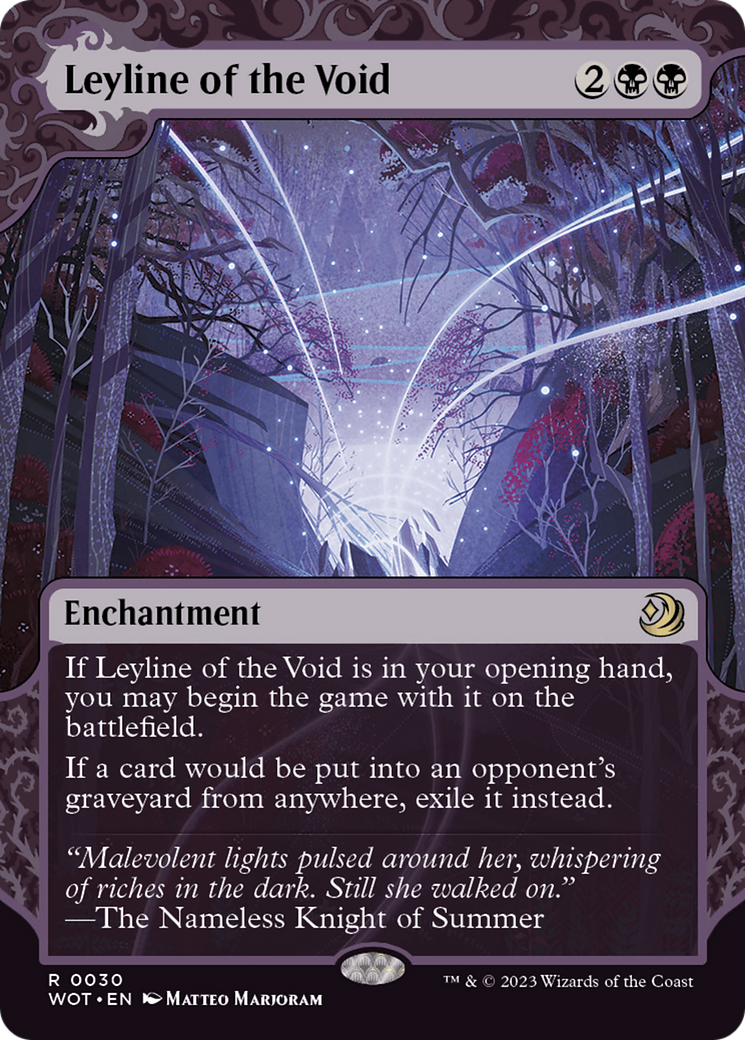 Leyline of the Void [Wilds of Eldraine: Enchanting Tales] - Magic: The Gathering - Card Brawlers | Quebec | Canada |