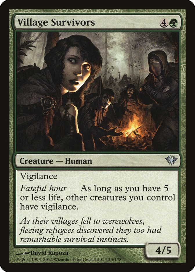 Village Survivors [Dark Ascension] - Magic: The Gathering - Card Brawlers | Quebec | Canada |