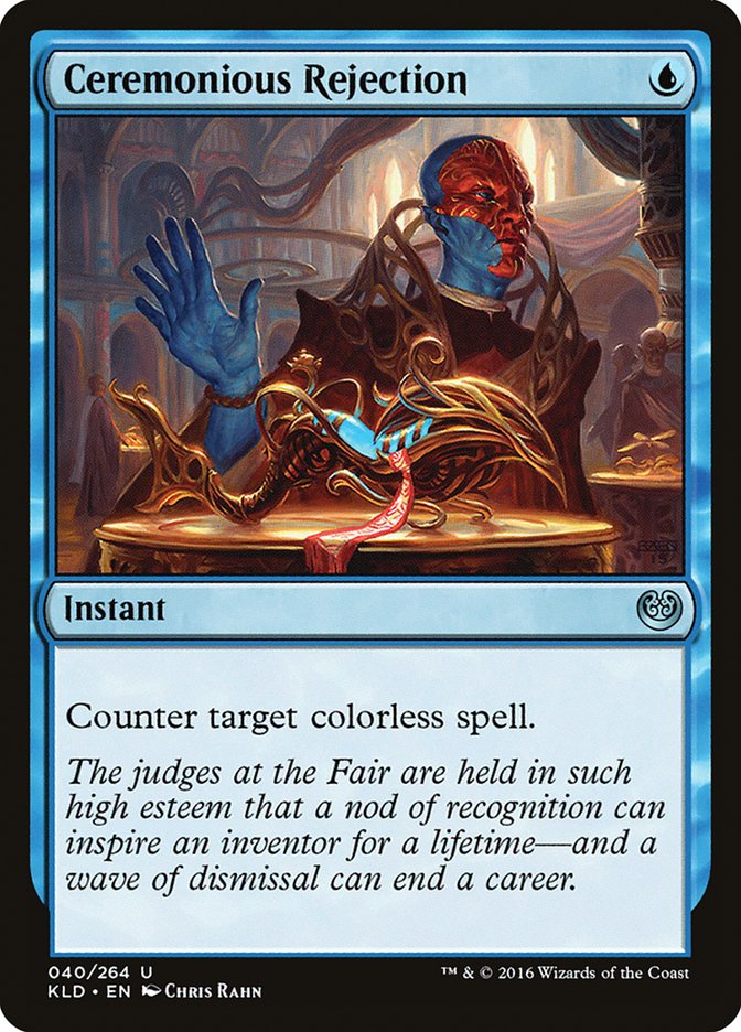 Ceremonious Rejection [Kaladesh] - Magic: The Gathering - Card Brawlers | Quebec | Canada |