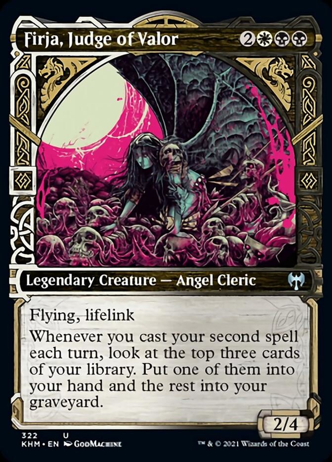Firja, Judge of Valor (Showcase) [Kaldheim] - Magic: The Gathering - Card Brawlers | Quebec | Canada |