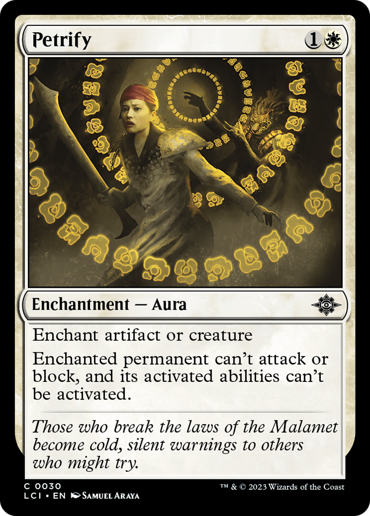 Petrify [The Lost Caverns of Ixalan] - Magic: The Gathering - Card Brawlers | Quebec | Canada |