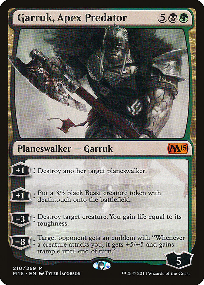 Garruk, Apex Predator [Magic 2015] - Magic: The Gathering - Card Brawlers | Quebec | Canada |