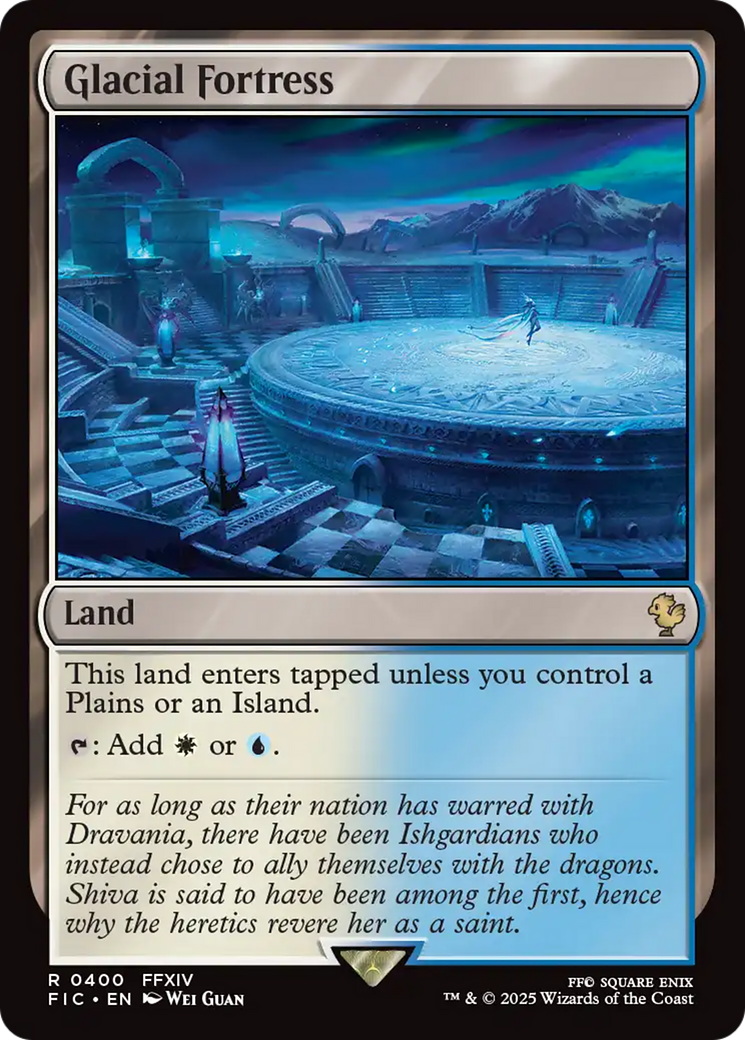 Glacial Fortress [FINAL FANTASY Commander] - Magic: The Gathering - Card Brawlers | Quebec | Canada |