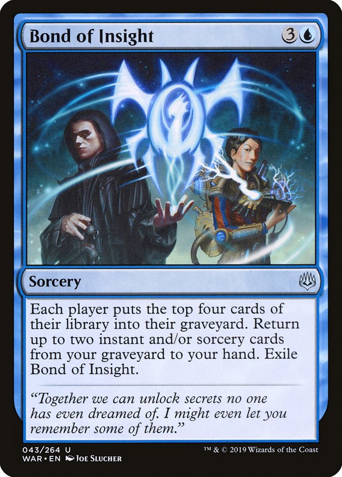 Bond of Insight [War of the Spark] - Magic: The Gathering - Card Brawlers | Quebec | Canada |
